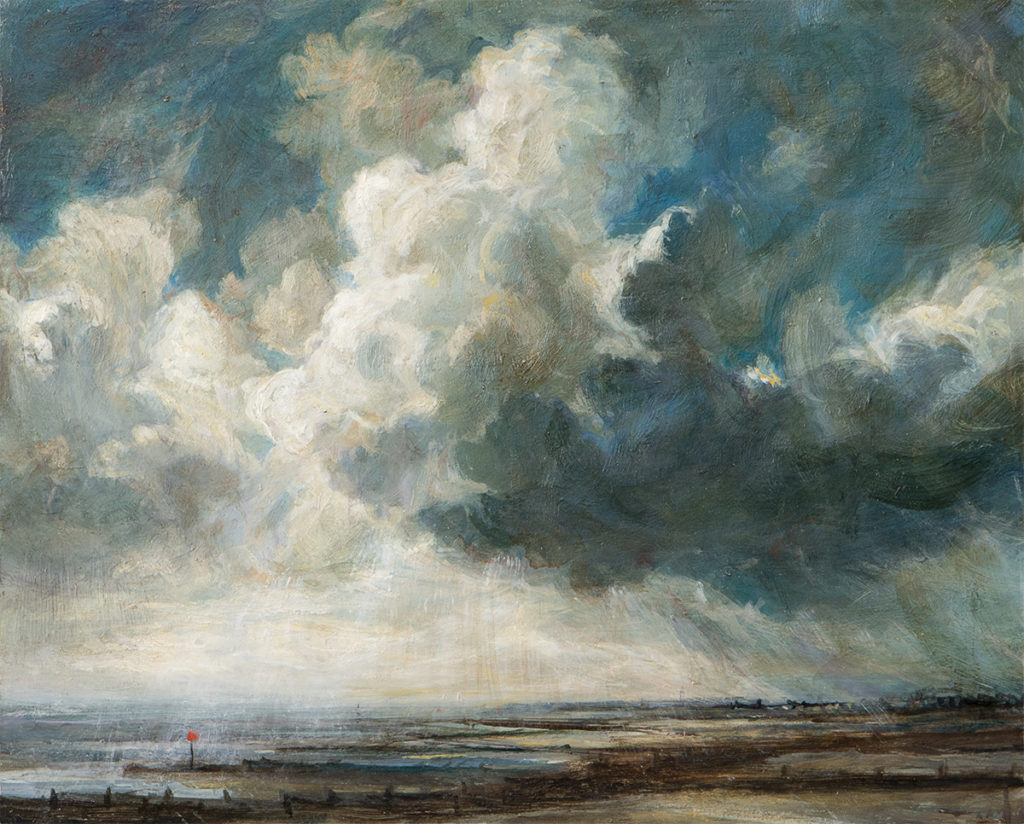 Red Jetty Marker (giclée)